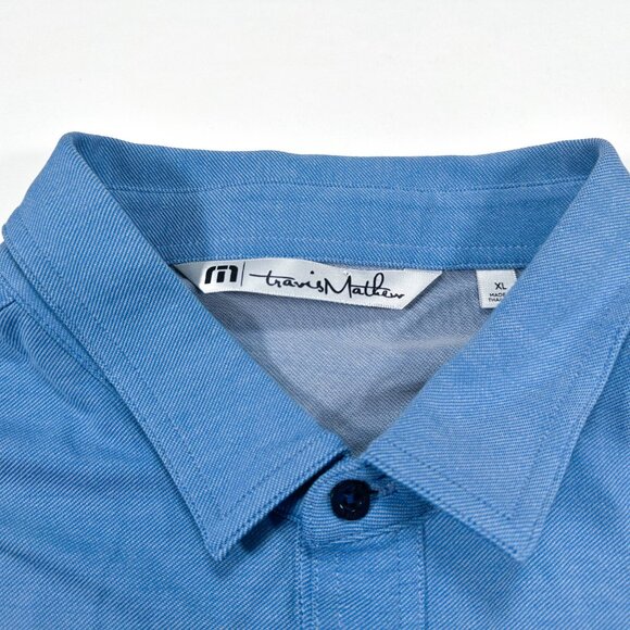 LOT OF 5 Travis Mathew XL Men's Short Sleeve Multi-Color Golf Polo Shirts - Picture 7 of 13